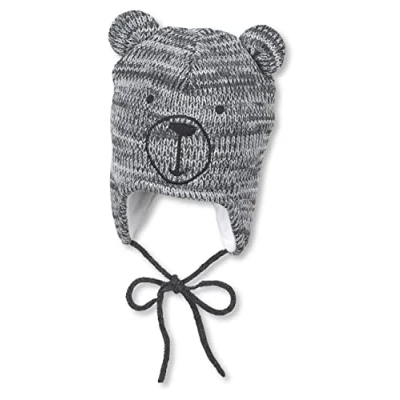 Abbildung von Sterntaler Baby Jungen Gebreide muts M tze, Anthrazit mel., 45 EU