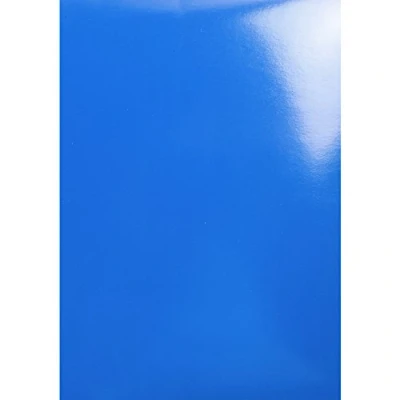 Abbildung von Exacompta 2982C 100er Pack Einbanddeckel DIN A4 für Bindesysteme Forever aus Glanz Karton blau. Geeignet zur Verwendung mit Serodo Bindern, Kunststoffringen, Metallringen und mehr