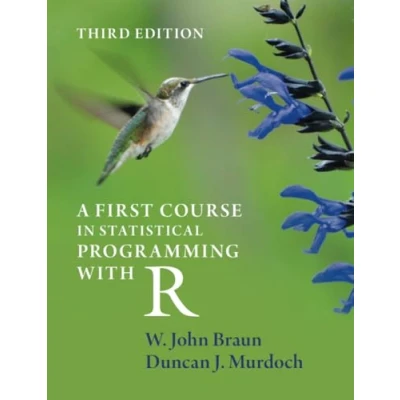 Abbildung von A First Course in Statistical Programming with R