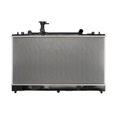 Abbildung von THERMOTEC D73004TT Kühler, Motorkühlung Aluminium, Kunststoff für Fahrzeuge mit/ohne Klimaanlage 738 375 16 Schaltgetriebe Kühlrippen gelötet