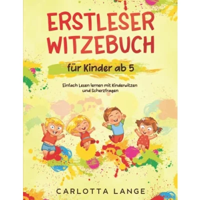 Abbildung von Erstleser Witzebuch für Kinder ab 5: Einfach Lesen lernen mit Kinderwitzen und Scherzfragen