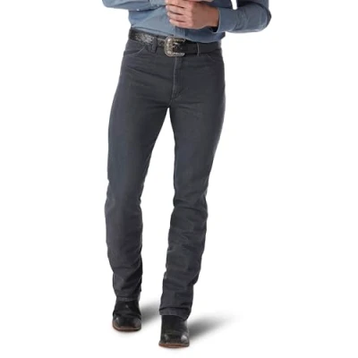 Abbildung von Wrangler Herren Cowboy slim fit jeanÂ De Ajuste Delgado Corte Vaquero jeans, Anthrazit, 32W / 32L EU
