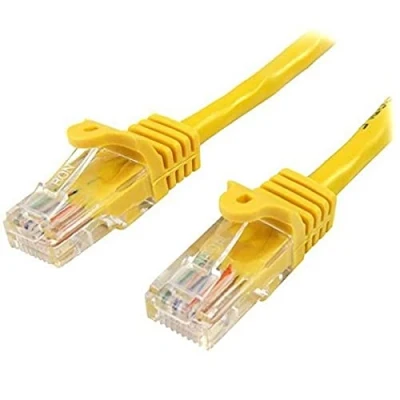 Abbildung von StarTech.com 10m Cat5e Ethernet Netzwerkkabel Snagless mit RJ45 Cat 5e UTP Kabel Gelb