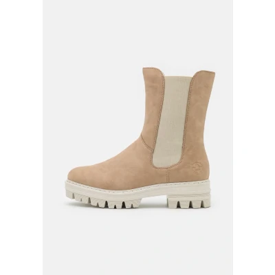 Abbildung von Rieker Plateaustiefelette, Damen, Größe: 40, Porzellan Schuhe