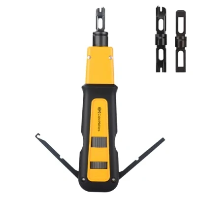 Abbildung von Cable Matters lsa plus Anlegewerkzeug mit 110 und 66 Klinge, RJ45 Ethernet Anlegewerkzeug, Keystone für Cat 8, 7, 6A, 6, 5e 5 Netzwerkkabel