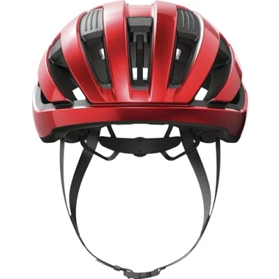 Abbildung von ABUS Rennradhelm WingBack einfacher Roadhelm für sportliches Fahren im Alltag und in der Freizeit Erwachsene Jugendliche Rot, Größe M