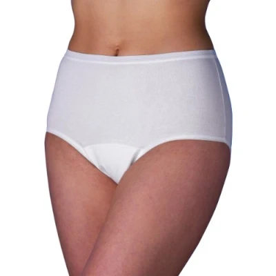 Abbildung von MEDISET made by modellia Inkontinenzslip für Damen bei leichter bis mittlerer Inkontinenz zur Fixierung von Einwegvorlagen, Gr. 50/52