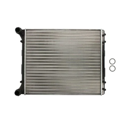 Abbildung von NISSENS 60426 Kühler, Motorkühlung Aluminium 468 414 34 Kühlrippen mechanisch gefügt