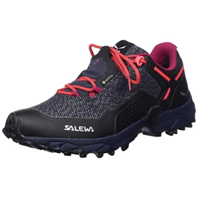 Abbildung von Salewa Damen WS Speed Beat GTX Laufschuh, Asphalt/Fluo Coral, 41 EU