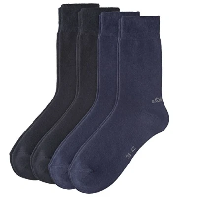 Abbildung von s.Oliver Unisex Classic Socken 8er Pack, Größe:43 46;Farbe:Navy (04)