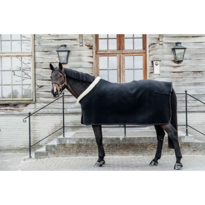 Abbildung von Kentucky Abschwitzdecke Show Fleece Heavy Schwarz 145/198