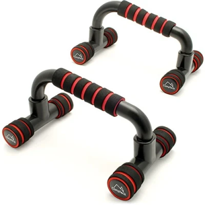 Abbildung von CampTeck U6664 Liegestutzgriffe Push Up Bar Stand mit Schaumstoffgriffen fur Krafttraining, Brust Übungen, Fitness, Sit Up, Kraftsport, Muskelaufbau 1 Paar