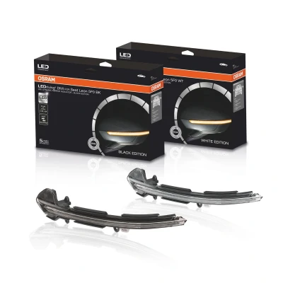 Abbildung von OSRAM LEDriving LEDDMI 5F0 WT S Blinker gelb seitlicher Einbau, Außenspiegel LED 12 Dynamic SEAT: IBIZA 5, Leon III SC, ST