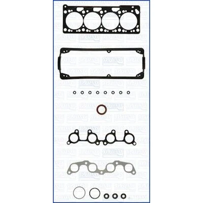 Abbildung von AJUSA 52139000 Dichtungssatz, Zylinderkopf mit Zylinderkopfdichtung, Ventilschaftabdichtung MULTILAYER STEEL VOLKSWAGEN: GOLF 3, Vento