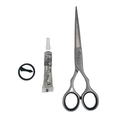 Abbildung von Kiepe 2233 Studio Techno Professionelle Friseurschere mit Relax Ergonomic Design, Mikroverzahnten Klingen, Breite Präzisionsklingen aus Carbon Chromo Edelstahl, 5.5 Zoll Fama
