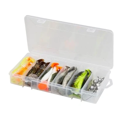 Abbildung von Savage Gear Cannibal Shad Kit Kunstaas Set 5,5 &amp; 6,8cm (36 Stück) Gummifisch