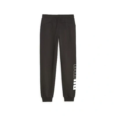 Abbildung von PUMA Jungen Power Colorblock Sweatpants FL B Strickhose, Schwarz, 152