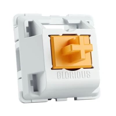 Abbildung von Glorious Gaming 36x Panda Mechanical Keyboard Switches (Taktil) für alle GMMK Tastaturen &amp; Numpads, Snappy Bump, butterweicher Tastendruck, Original INVYR Formen, 49 g Betätigung Geschmiert