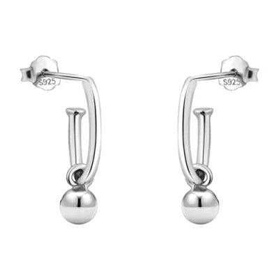 Abbildung von SOFIA MILANI Damen Ohrringe 925 Silber Kugel Ohrstecker E1152