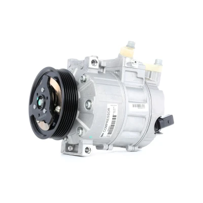Abbildung von VALEO NEW ORIGINAL PART 699357 Kompressor VCS14 12 PAG 46 R 134a, 1234yf mit Kompressoröl VOLKSWAGEN: Polo V Hatchback, Golf Plus / Crossgolf