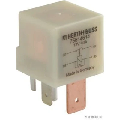 Abbildung von HERTH+BUSS ELPARTS 75614614 Relais, Kraftstoffpumpe 4 mit Widerstand VOLKSWAGEN: Golf 1 Cabriolet, 2, 4, AUDI: A3 Hatchback, A6 C5 Saloon