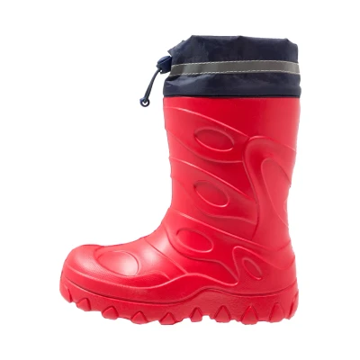 Abbildung von Beck Warmfutter Basic Gummistiefel für Kinder, Größe: 35, Rot Schuhe