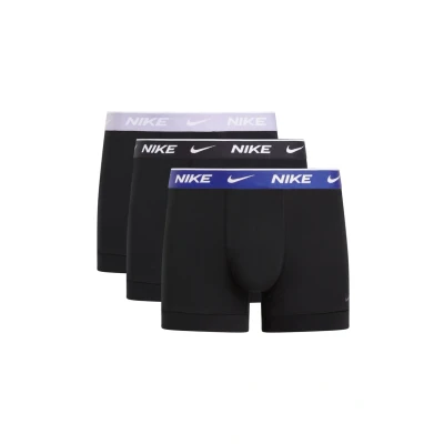 Abbildung von Nike Underwear Trunk 3 PACK Panties, Herren, Größe: XL, Blk hydrangeas deep night black