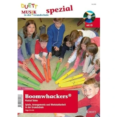 Abbildung von Boomwhackers ®: Spiele, Arrangements und Werkstattarbeit in der Grundschule. Ausgabe mit CD. (Musik Grundschule spezial)