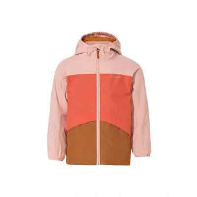 Abbildung von Vaude Escape Hardshelljacke für Kinder, Größe: 110/116, Silt brown/rose