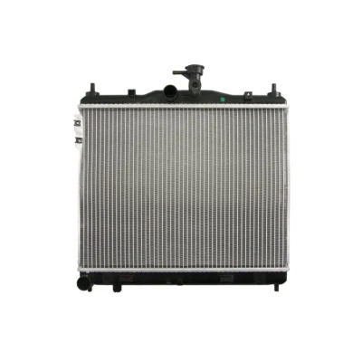 Abbildung von NRF 53361 Kühler, Motorkühlung Aluminium 498 373 16 Kühlrippen gelötet