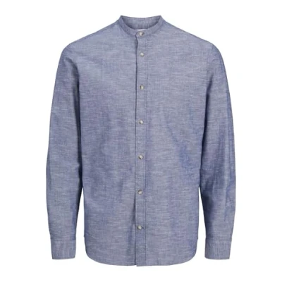 Abbildung von Jack &amp; Jones Langarmhemd »JJESUMMER BAND SHIRT LS SN«, mit Bandkragen