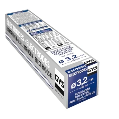 Abbildung von 165 Stück Stabelektrode, Elektroden Großbox für Stahl 3,2 x 350 mm