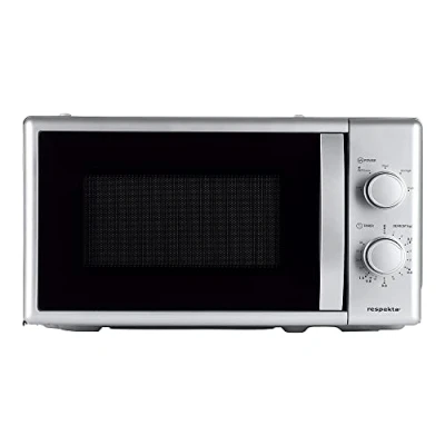 Abbildung von respekta Mikrowelle Unterbaumikrowelle Stand Unterbau silber 700 watt