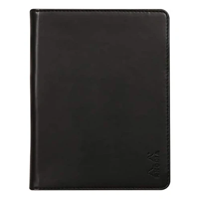 Abbildung von Rhodia 213001C Mappe für Block oder Notizheft Rhodiarama N13, DIN A6 (10,5x14,8 cm) 13x17 cm, elegant und praktisch, Schwarz, 1 Stück