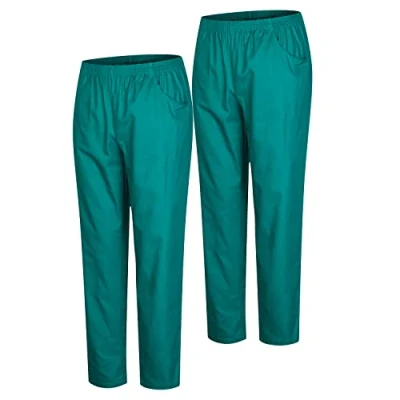Abbildung von MISEMIYA Packung 2 Stück Unisex SANITÄRHOSE MEDIZINISCHE Uniformen SANITÄR Arbeitshose Ref. 8312 * Small, Grün 21