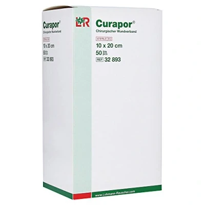 Abbildung von Curapor Wundverband steril chirurgisch 10x20 cm
