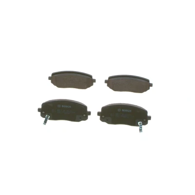 Abbildung von BOSCH 0 986 494 064 Bremsbelagsatz Low Metallic mit akustischer Verschleißwarnung Montageanleitung HYUNDAI: i10 I, KIA: Picanto I