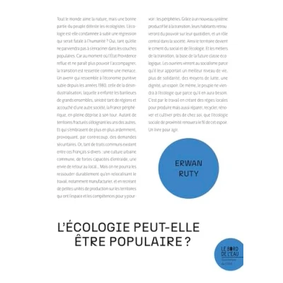 Abbildung von L&#039;écologie peut elle être populaire ?: Banlieues, Gilets jaunes et transition