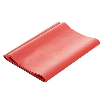 Abbildung von Mobiclinic, Fitness Elastikband, Widerstands Elastische Bänder für Fitness, Yoga, Pilates, Crossfit, Stretching, Schwierigkeitsgrad mittel, Rot