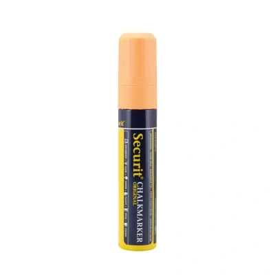 Abbildung von Securit Kreidestift, 15 mm, Orange, auf Wasserbasis orange