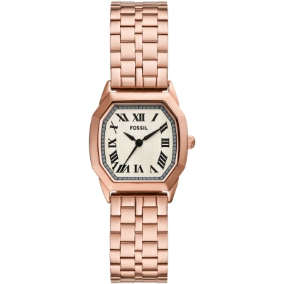 Abbildung von Fossil Harlow Uhr Rose goldcoloured, Damen, Größe: One Size, gold coloured
