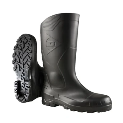 Abbildung von Dunlop Protective Footwear Devon full safety Unisex Erwachsene Gummistiefel, Schwarz 39 EU