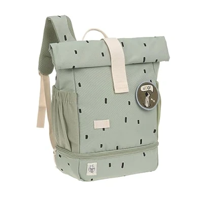 Abbildung von Lässig Unisex Schulranzen für Kinder, Größe: One Size, Olive