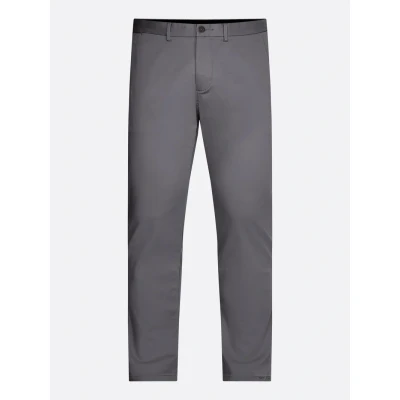 Abbildung von Tommy Hilfiger Herren Hose Core Bleecker 1985 Pima Cotton Chino, Grau (Dark Ash), 36W/36L