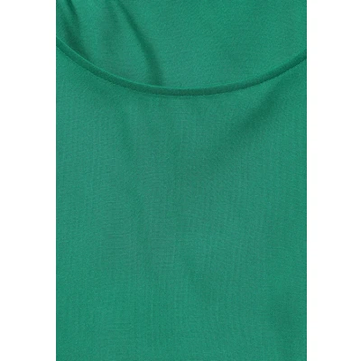 Abbildung von Cecil MIT Knotendetail Bluse, Damen, Größe: Large, Grün