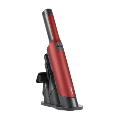 Abbildung von Shark WandVac 2.0 kabelloser Mini Handstaubsauger, klein und leicht, leistungsstarker Akku Handstaubsauger mit Boost Modus, Tier Staub /Fugendüsen, Ladestation, Orangerot, WV270EUSB