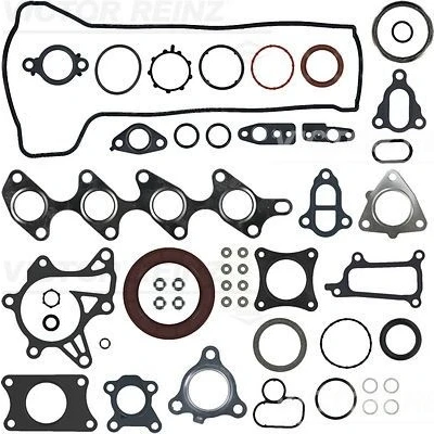 Abbildung von REINZ 01 13166 Dichtungsvollsatz, Motor ohne Zylinderkopfdichtung, mit Wellendichtring Kurbelwelle, Ventilschaftabdichtung