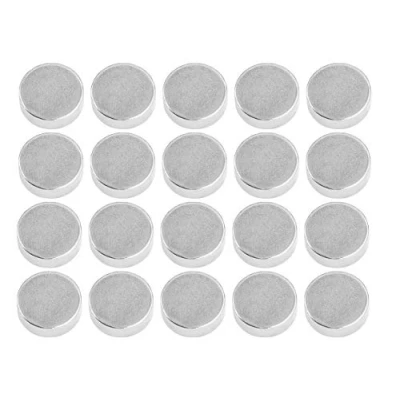 Abbildung von Connex Neodym Scheibenmagnet Ø 5 x 2 mm 20 Stück im praktischen Set Extra starker Magnet 0,8 kg Haftkraft Für Haushalt, Werkstatt &amp; Hobby / Powermagnet Mini DY7100001