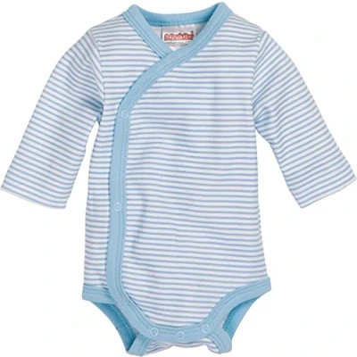 Abbildung von Playshoes Unisex Kinder Wickelbody Ringel 800103, 17 Bleu, 44