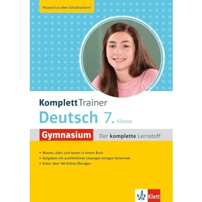 Abbildung von Klett KomplettTrainer Gymnasium Deutsch 7. Klasse: Der komplette Lernstoff mit über 100 Online Übungen